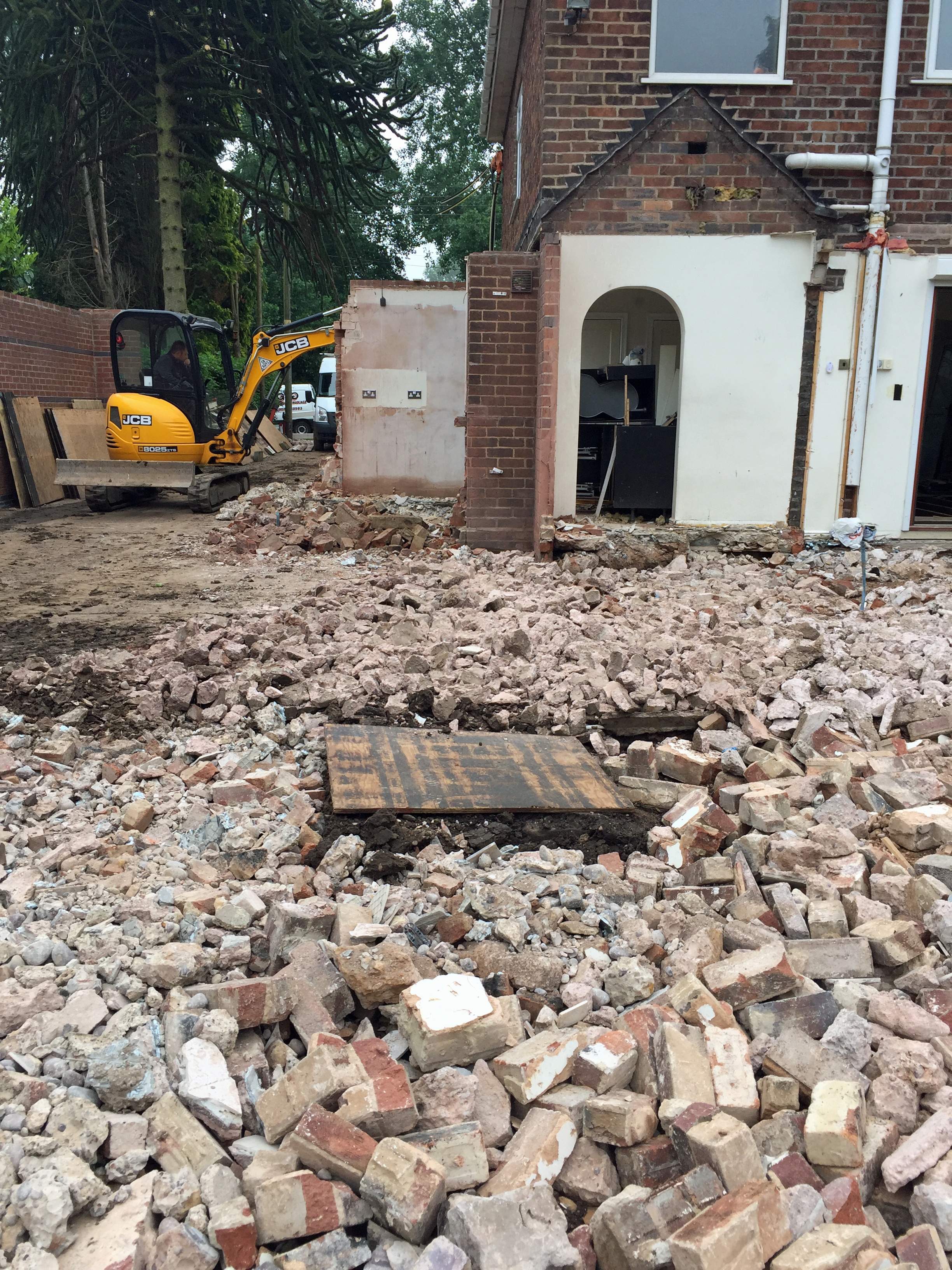 Home renovation blog Demolition begins